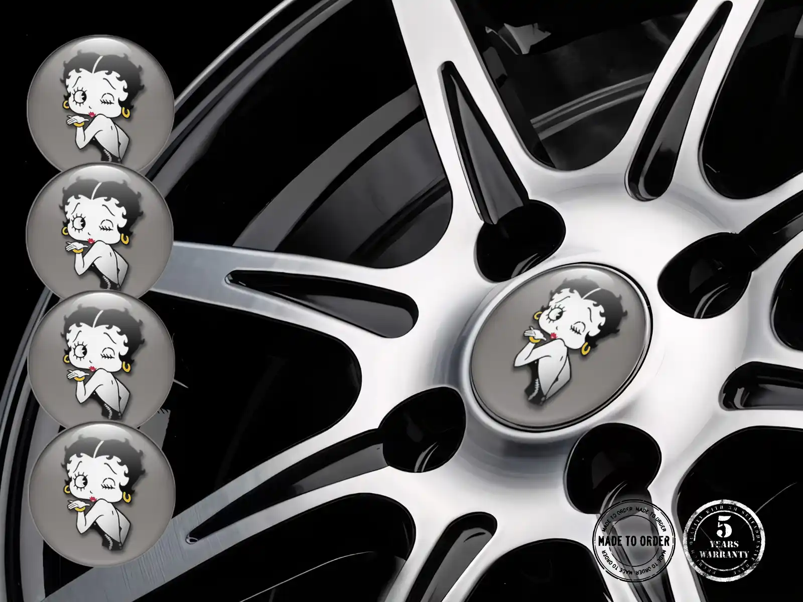 Domed Sticker Logo Iconic Kinetic Force Drive